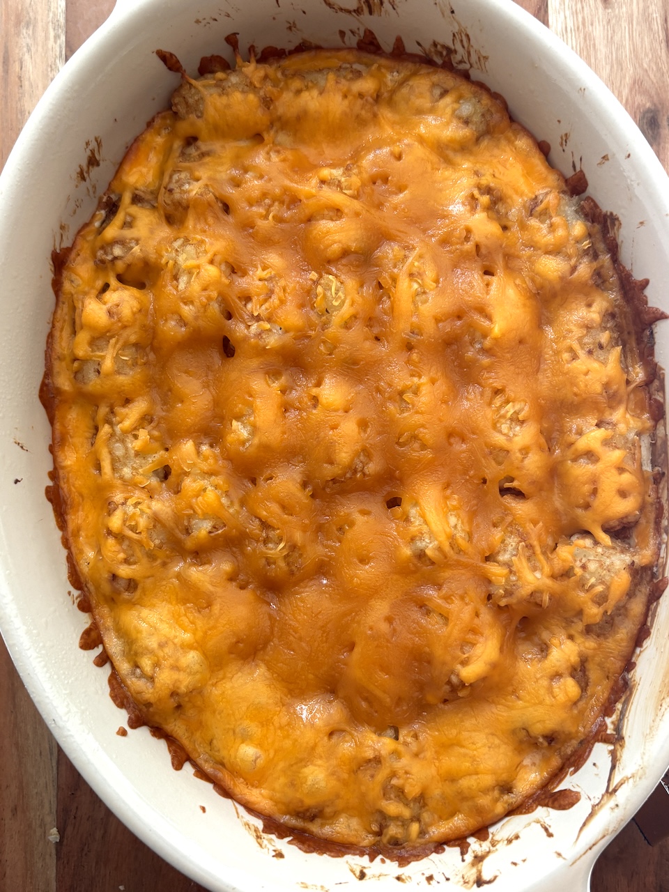 Easy Crack Chicken Tater Tot Casserole