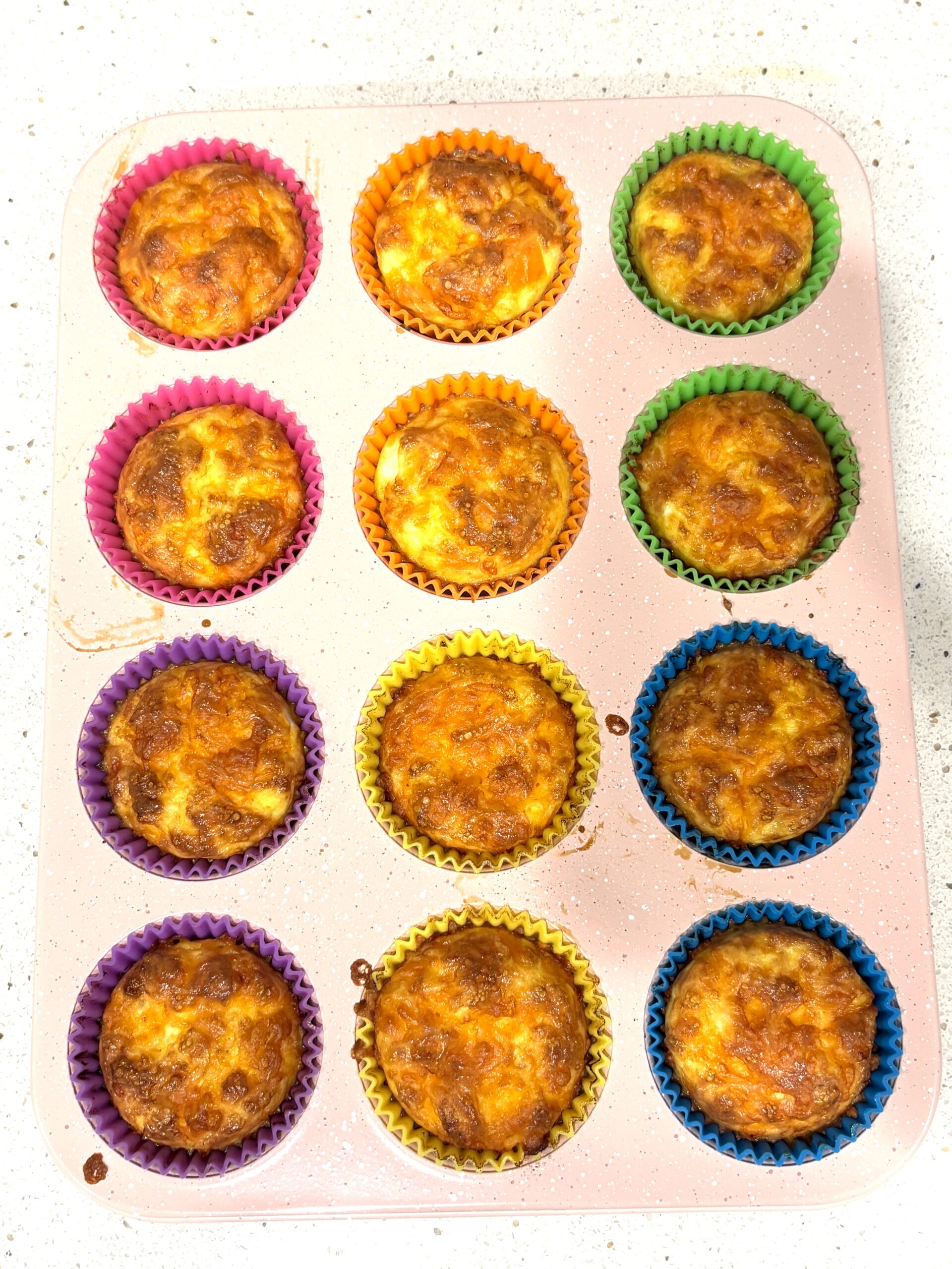 4-Ingredient Cottage Cheese Egg Muffins